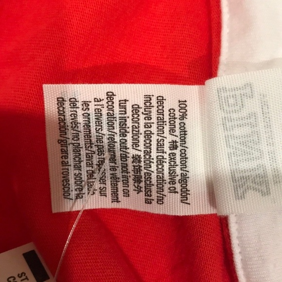 💯 % Cotton 💖 VS PINK Rugby Shirt - PINK Nation - Picture 6 of 6